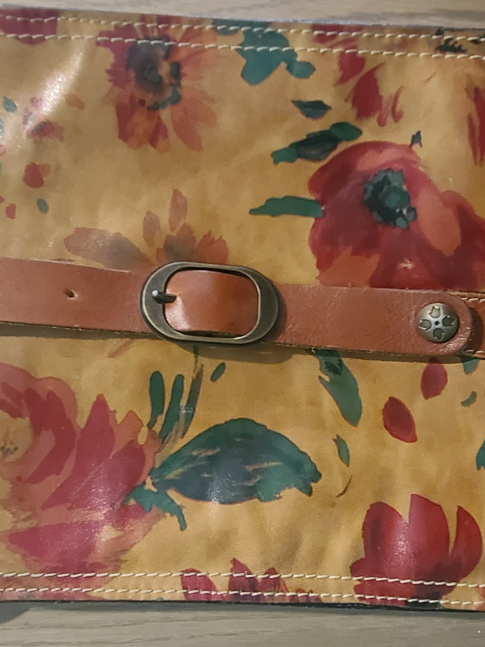 Patricia Nash Heritage Venezia Crossbody-italian Leather